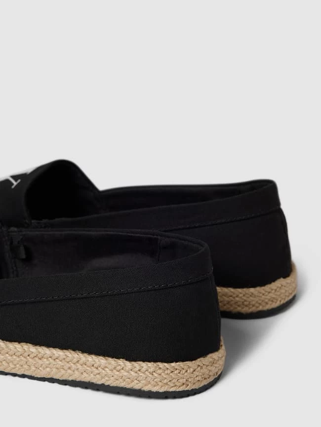 Calvin Klein Jeans Espadrilles Mit Label-Detail Modell 'MONO' - Schwarz 4 Calvin Klein Jeans Espadrilles Mit Label-Detail Modell 'MONO' - Schwarz – Bild 2