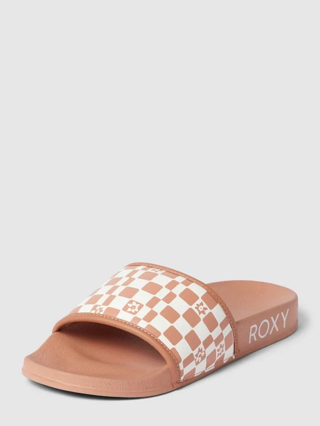 Roxy Slides Mit Floralem Print 'SLIPPY' - Rosé 3 Roxy Slides Mit Floralem Print 'SLIPPY' - Rosé