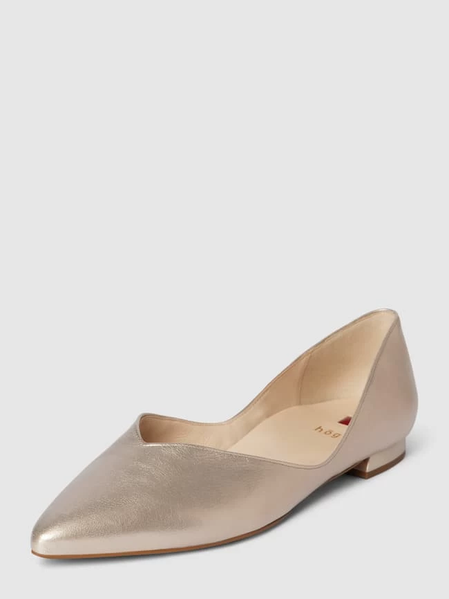 HÖGL Högl Ballerinas In Schimmernder Optik - Gold 4 HÖGL Högl Ballerinas In Schimmernder Optik - Gold – Bild 2