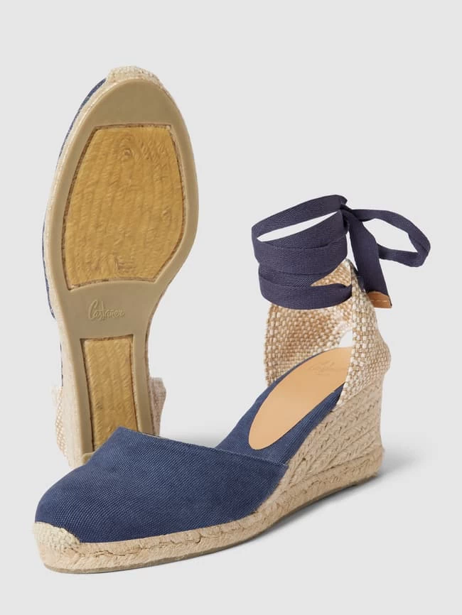 Castañer Wedges Mit Schnürverschluss Modell 'CARINA' - Marineblau 7 Castañer Wedges Mit Schnürverschluss Modell 'CARINA' - Marineblau – Bild 5