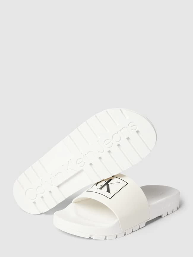 Calvin Klein Underwear Slides Mit Logo-Print Modell 'TRUCK' - Weiß 7 Calvin Klein Underwear Slides Mit Logo-Print Modell 'TRUCK' - Weiß – Bild 5