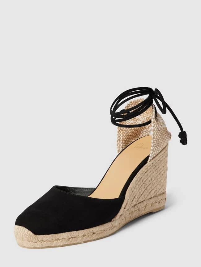 Castañer Wedges Mit Schnürverschluss Modell 'CARINA' - Schwarz 4 Castañer Wedges Mit Schnürverschluss Modell 'CARINA' - Schwarz – Bild 2