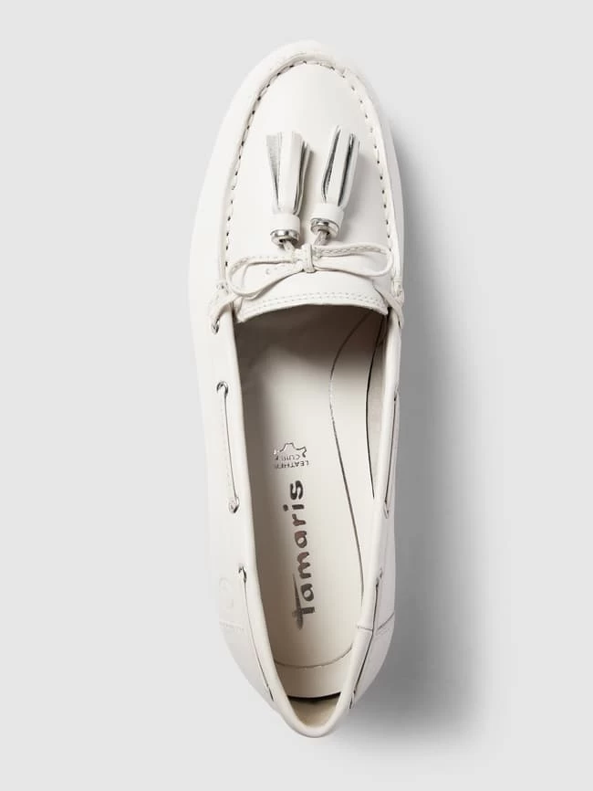 Tamaris Tassel-Loafer Mit Quasten - Weiß 6 Tamaris Tassel-Loafer Mit Quasten - Weiß – Bild 4