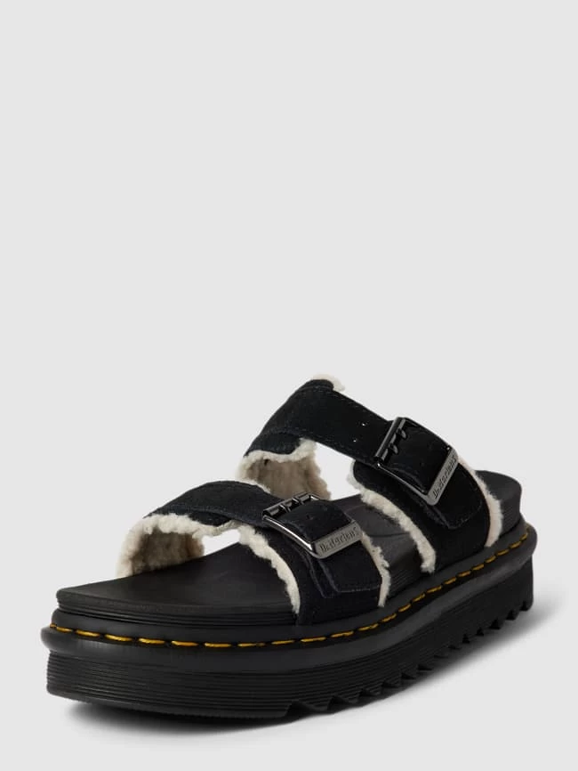Dr. Martens Dr.Martens Pantoletten Aus Leder Modell 'Myles' - Schwarz 4 Dr. Martens Dr.Martens Pantoletten Aus Leder Modell 'Myles' - Schwarz – Bild 2