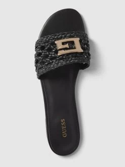 Guess Pantoletten Mit Label-Detail Modell 'TASSI' - Schwarz 10 Guess Pantoletten Mit Label-Detail Modell 'TASSI' - Schwarz -Schuh Traum 910kgga1714j8j27agrl8d9pa8p4cl279l548hph8sokukhl95ak6i9j9l34ii22655k4ji48d5kmhqi9p3m6or5clh68dr36sp3icpkckrj2oj46hi30cph6oq66c3568oj2oo