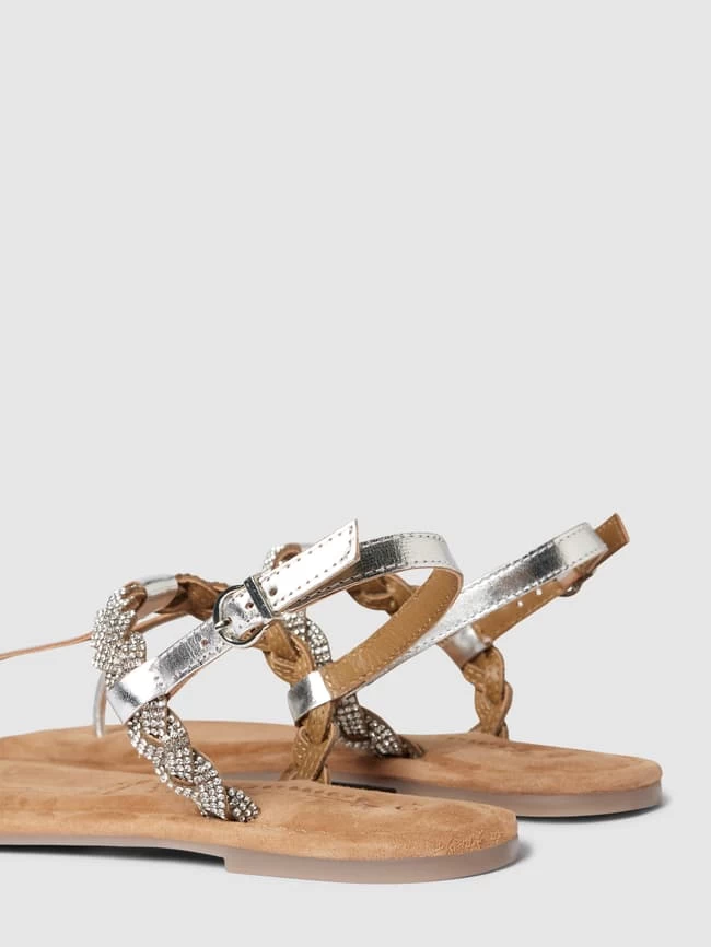 Tamaris Zehentrenner Mit Ziersteinbesatz - Silber 4 Tamaris Zehentrenner Mit Ziersteinbesatz - Silber – Bild 2