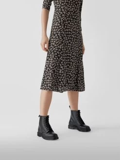 Dr. Martens Dr.Martens Schnürboots Aus Leder - Schwarz