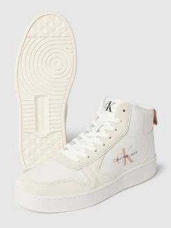 Calvin Klein Jeans High Top Sneaker Mit Label-Details Modell 'BASKET' - Beige -Schuh Traum 9194uk9i9h53ee9ga1a54hi3a5958ki56da4gki198rj0hi49134ii1pad1lch2f6d3kse276593idia653m8chg6gqm8pj3cdi62p1k68o6ce35ccq6aphoccqmacpo68oj0oo