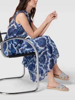 Espadrij Pantolette In Flecht-Optik - Hellblau