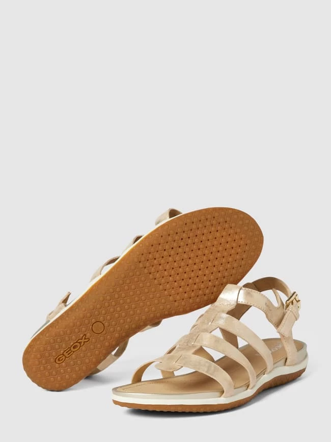 Geox Sandalen In Schimmernder Optik Modell 'VEGA' - Sand 7 Geox Sandalen In Schimmernder Optik Modell 'VEGA' - Sand – Bild 5