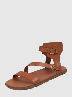 UGG Sandalen Aus Leder Modell 'Solivan' - Cognac