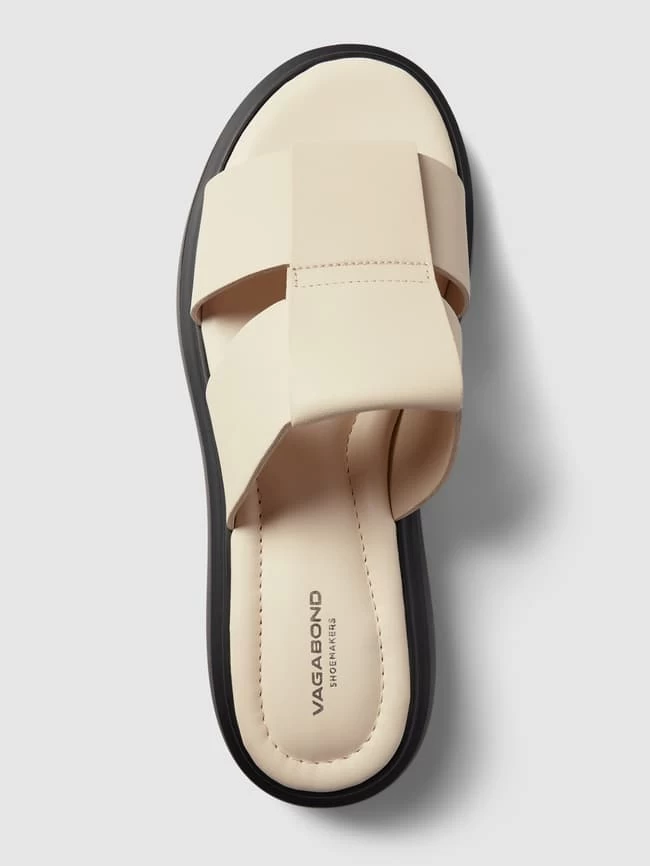 Vagabond Pantoletten Mit Plateausohle Modell 'BLENDA' - Offwhite 5 Vagabond Pantoletten Mit Plateausohle Modell 'BLENDA' - Offwhite – Bild 3