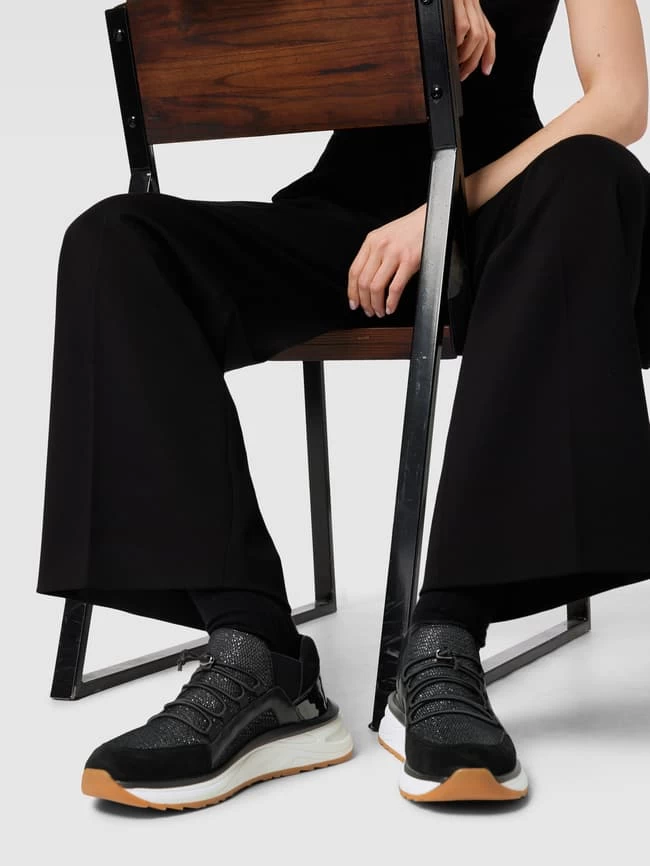 Marc Cain Bags & Shoes Sneaker Mit Label-Detail - Schwarz 3 Marc Cain Bags & Shoes Sneaker Mit Label-Detail - Schwarz