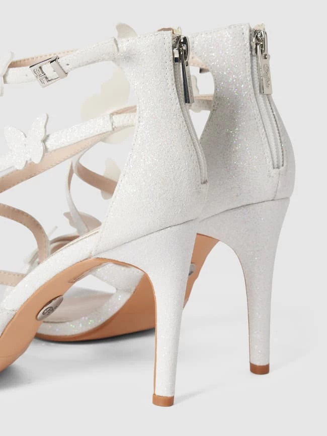 Buffalo Sandaletten Mit Zierbesatz Modell 'MIRANDA' - Weiß 4 Buffalo Sandaletten Mit Zierbesatz Modell 'MIRANDA' - Weiß – Bild 2