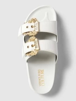 Versace Jeans Couture Sandalen Mit Plateau-Sohle Modell 'ARIZONA' - Weiß -Schuh Traum 98skmla988rkij218t8kcc2a6564ocic8h234kiiap5kachm6sr4cgqf9d9jec266h84me2a8l1kmjhmal3m6phmc8pjcohm74oj2p1k70qj0e1icopjaeb46hj66p3460ojico