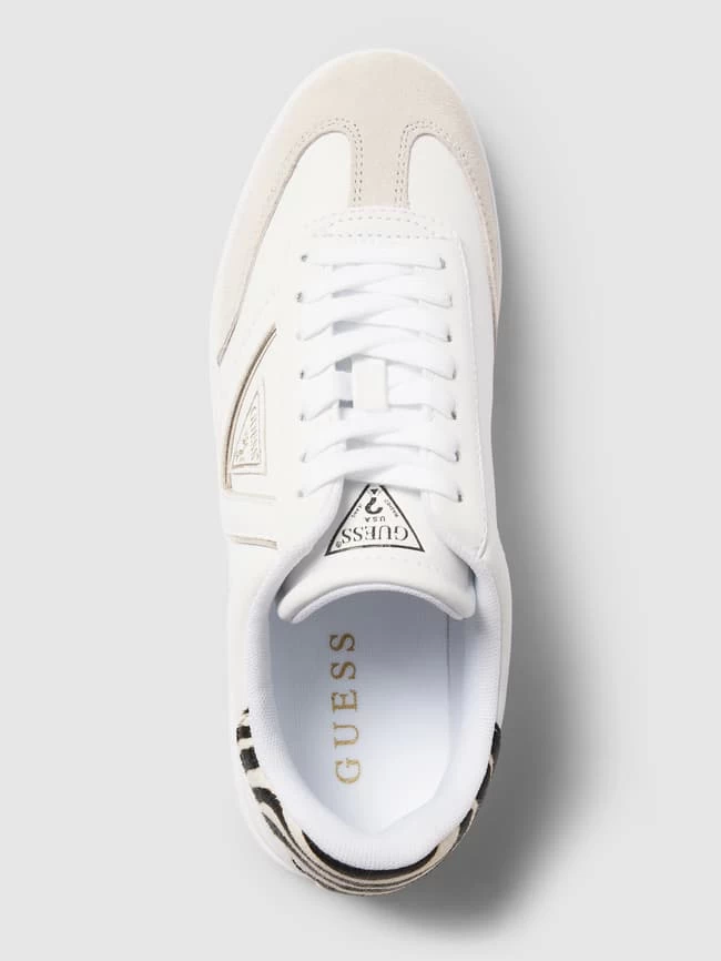 Guess Sneaker Mit Colour-Blocking-Design Modell 'AVIANA' - Weiß 7 Guess Sneaker Mit Colour-Blocking-Design Modell 'AVIANA' - Weiß – Bild 5