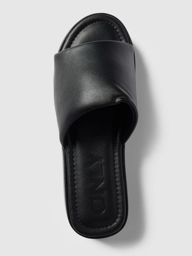 Only Slides Im Unifarbenen Design Modell 'KAYNE' - Schwarz 6 Only Slides Im Unifarbenen Design Modell 'KAYNE' - Schwarz – Bild 4