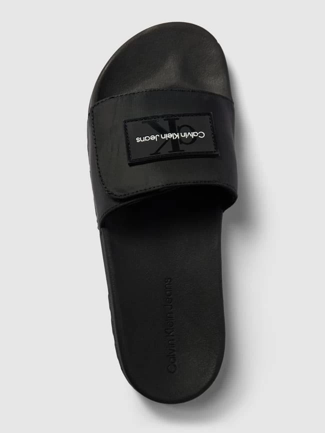 Calvin Klein Underwear Slides Mit Logo-Patch Modell 'VELCRO' - Schwarz 6 Calvin Klein Underwear Slides Mit Logo-Patch Modell 'VELCRO' - Schwarz – Bild 4