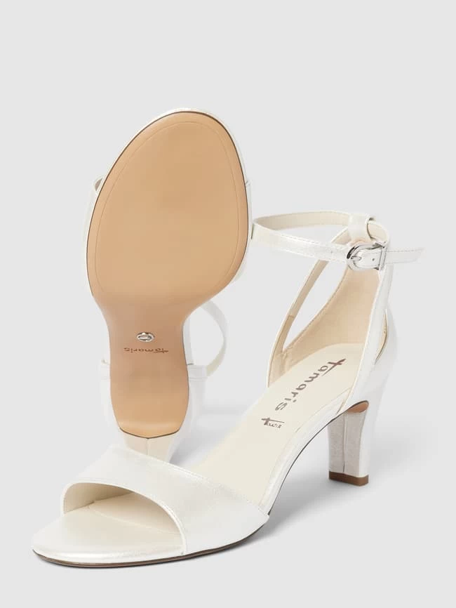 Tamaris Sandalette Mit Dornschließe - Weiß 6 Tamaris Sandalette Mit Dornschließe - Weiß – Bild 4