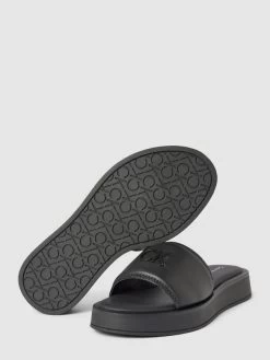 CK Calvin Klein Slides Mit Label-Details Modell 'FLATFORM' - Schwarz -Schuh Traum 9h458jibap756jii753jecq194rk2gik6p6lcjac98q5akq6a0p52dah6gqkel9haosk6d1h6sp42ca19p3m8opp6cq38d1oc8q30c1k75i36e1l71hj2p35ccsj2oj36gq3idg