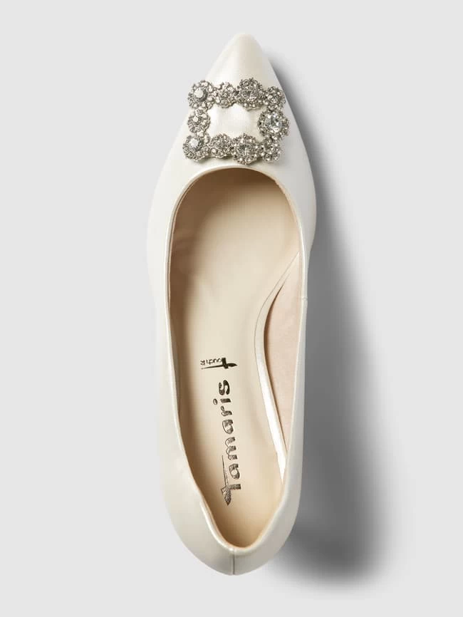 Tamaris Pumps Mit Zier-Applikation - Weiß 6 Tamaris Pumps Mit Zier-Applikation - Weiß – Bild 4