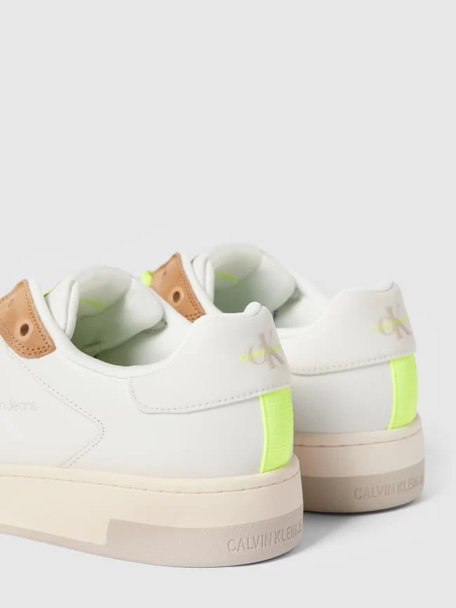 Calvin Klein Jeans Sneaker Mit Label-Details Modell 'BASKET CUPSOLE' - Beige 4 Calvin Klein Jeans Sneaker Mit Label-Details Modell 'BASKET CUPSOLE' - Beige – Bild 2