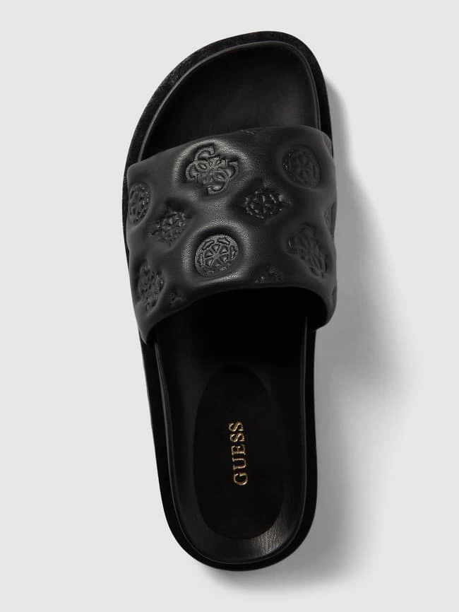 Guess Slides Mit Label-Details Modell 'FABETZA' - Schwarz 6 Guess Slides Mit Label-Details Modell 'FABETZA' - Schwarz – Bild 4