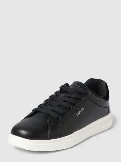 Levi’s® Acc. Sneaker Mit Label-Details Modell 'ELLIS' - Schwarz