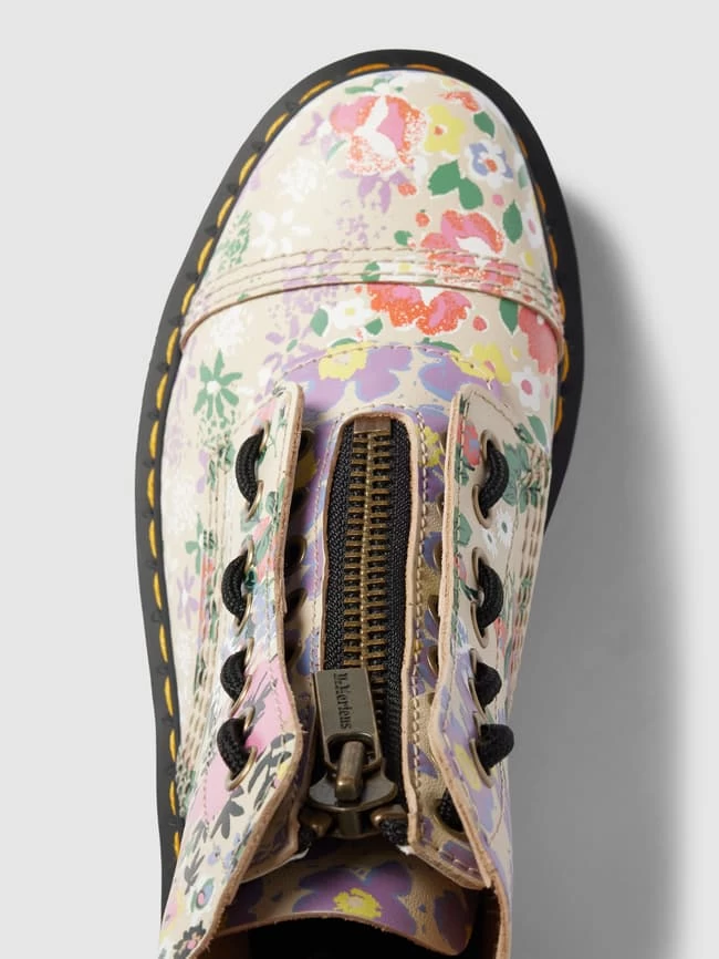 Dr. Martens Dr.Martens Schnürboots Mit Allover-Muster Modell 'Sinclair' - Offwhite 6 Dr. Martens Dr.Martens Schnürboots Mit Allover-Muster Modell 'Sinclair' - Offwhite – Bild 4