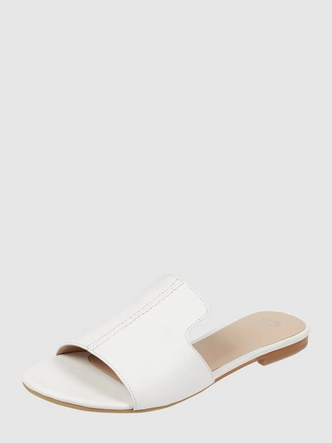 Gerry Weber Shoes Pantolette Aus Leder Modell 'Gadera' - Weiß 3 Gerry Weber Shoes Pantolette Aus Leder Modell 'Gadera' - Weiß