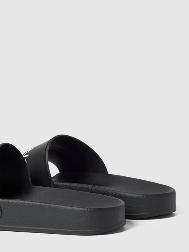 Valentino Slides Mit Label-Detail Modell 'XENIA' - Schwarz 4 Valentino Slides Mit Label-Detail Modell 'XENIA' - Schwarz – Bild 2