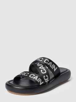 Marc Cain Bags & Shoes Pantoletten Mit Label-Details - Schwarz