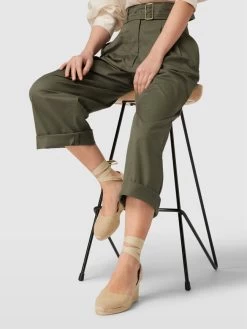 Schuh Traum 20 Castañer Wedges Mit Schnürverschluss Modell 'CARINA' - Sand