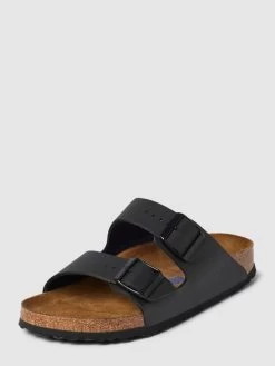 Birkenstock Sandalen Mit Dornschließen Modell 'ARIZONA' - Schwarz