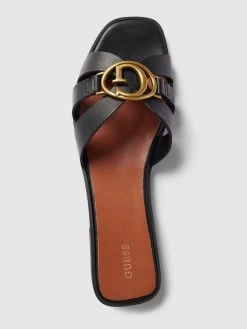 Guess Pantoletten Aus Leder Mit Label-Detail Modell 'SYMO' - Schwarz 8 Guess Pantoletten Aus Leder Mit Label-Detail Modell 'SYMO' - Schwarz -Schuh Traum a4p50lhj9l84gc2k8kr4cjad6h84kli5656jacih6gp5ccafakoj0ja488r36lid69b3aiiia1232jim84o30dhhcgom2c31c5h36p1kckp3ie1l64qm4c9g64qm4phkcosm4og