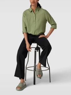 UGG Sandalen Mit Label-Details Modell 'FLUFF YEAH' - Olivgrün