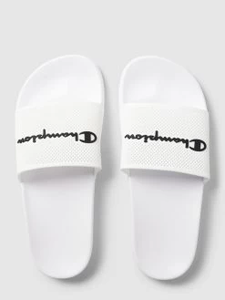 CHAMPION Slides Mit Label-Detail Modell 'DAYTONA' - Weiß -Schuh Traum a5356jad90qkuj2d950k4h25aor4agak8564acq18914ec2fa9b4kk9k88r3giic896kci2j694kmh239d3jap1n70q68e1ncop66dpkc4r66o9n60qmce366dgj6p1p68rjed8