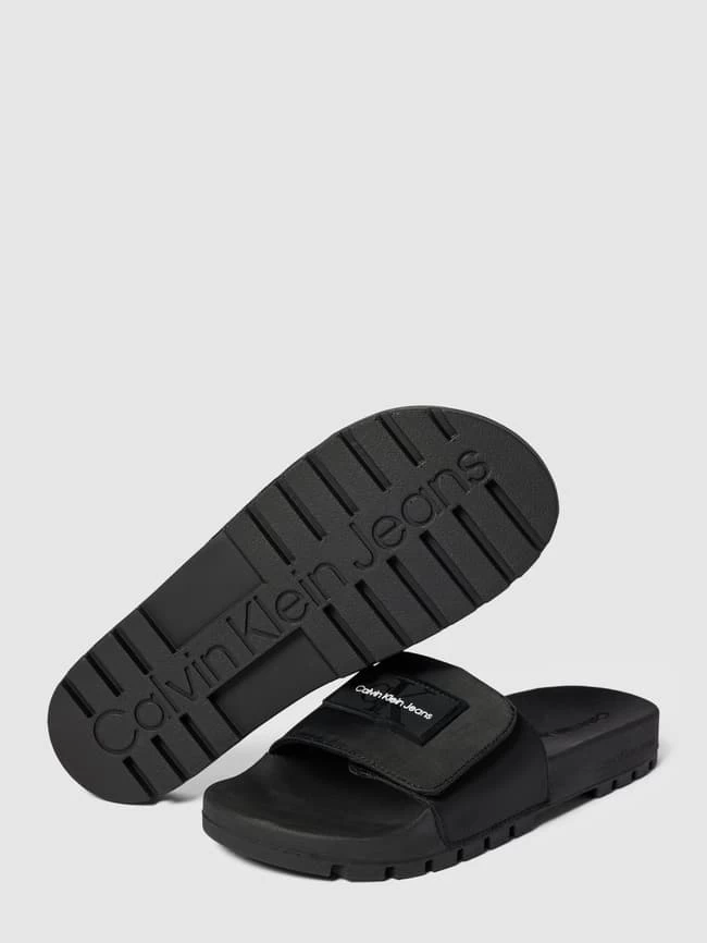Calvin Klein Underwear Slides Mit Logo-Patch Modell 'VELCRO' - Schwarz 7 Calvin Klein Underwear Slides Mit Logo-Patch Modell 'VELCRO' - Schwarz – Bild 5