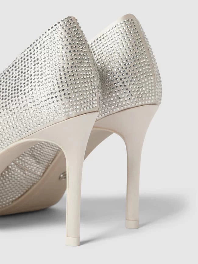 Tamaris Pumps Mit Zierbesatz - Silber 5 Tamaris Pumps Mit Zierbesatz - Silber – Bild 3