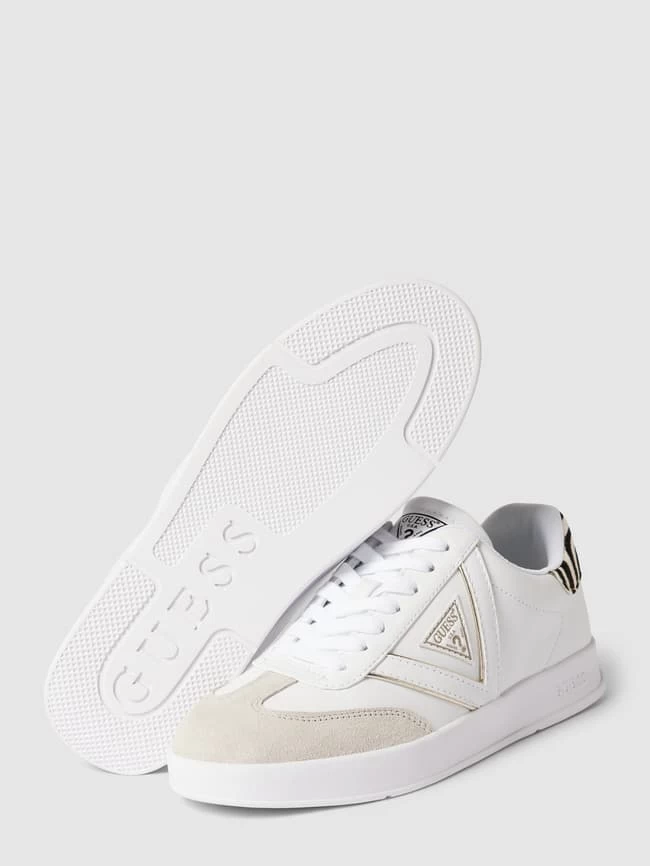 Guess Sneaker Mit Colour-Blocking-Design Modell 'AVIANA' - Weiß 6 Guess Sneaker Mit Colour-Blocking-Design Modell 'AVIANA' - Weiß – Bild 4