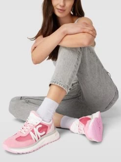 Marc Cain Bags & Shoes Sneaker Mit Label-Patch - Pink
