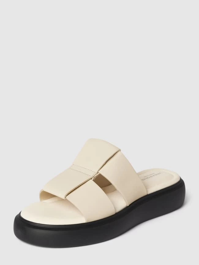Vagabond Pantoletten Mit Plateausohle Modell 'BLENDA' - Offwhite 3 Vagabond Pantoletten Mit Plateausohle Modell 'BLENDA' - Offwhite