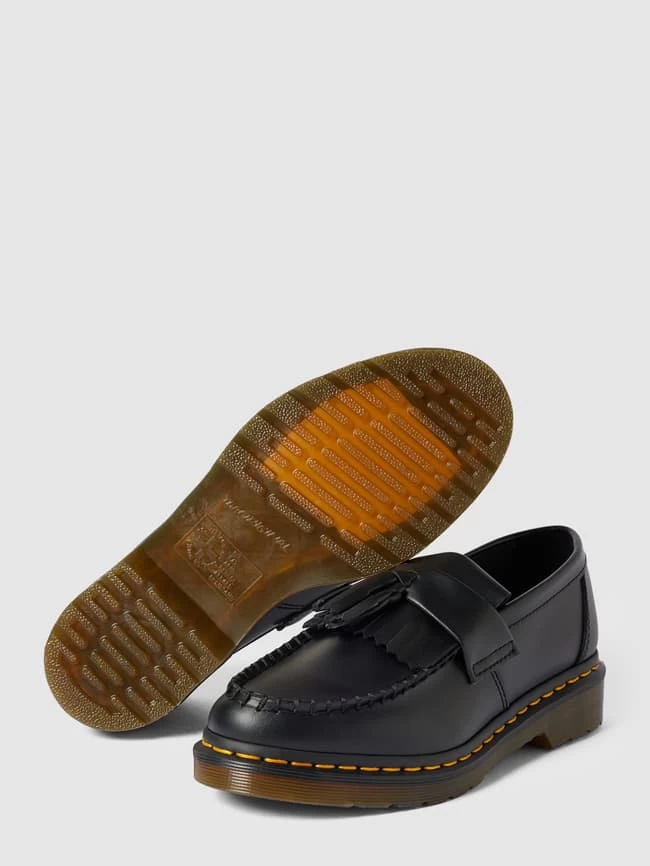 Dr. Martens Tassel-Loafer Mit Kontrastnähten Modell 'Adrian' - Schwarz 6 Dr. Martens Tassel-Loafer Mit Kontrastnähten Modell 'Adrian' - Schwarz – Bild 4