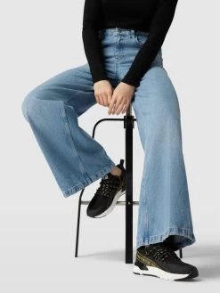 Versace Jeans Couture Sneaker Mit Label-Details Modell 'FONDO DYNAMIC' - Schwarz