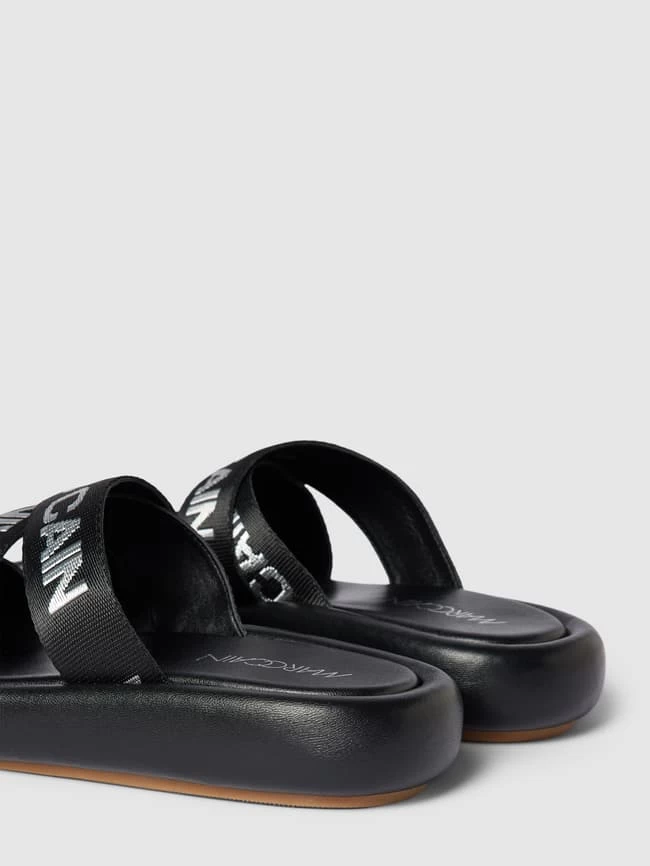 Marc Cain Bags & Shoes Pantoletten Mit Label-Details - Schwarz 4 Marc Cain Bags & Shoes Pantoletten Mit Label-Details - Schwarz – Bild 2