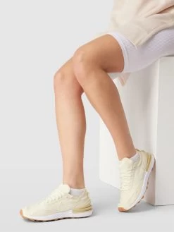 Schuh Traum 34 Nike Sneaker Mit Label-Details - Hellgelb