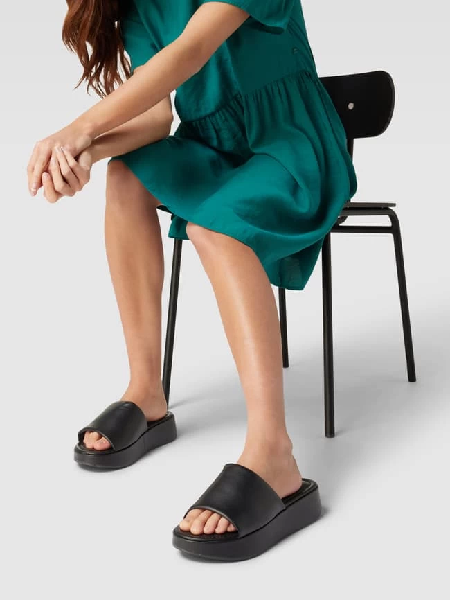 Only Slides Im Unifarbenen Design Modell 'KAYNE' - Schwarz 3 Only Slides Im Unifarbenen Design Modell 'KAYNE' - Schwarz