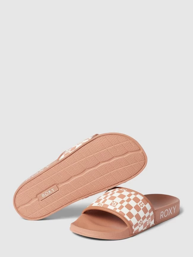 Roxy Slides Mit Floralem Print 'SLIPPY' - Rosé 6 Roxy Slides Mit Floralem Print 'SLIPPY' - Rosé – Bild 4