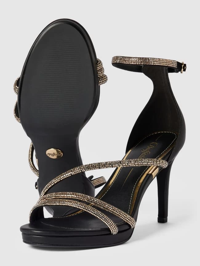 Buffalo Sandaletten Mit Zierbesatz Modell 'SERENA' - Schwarz 7 Buffalo Sandaletten Mit Zierbesatz Modell 'SERENA' - Schwarz – Bild 5