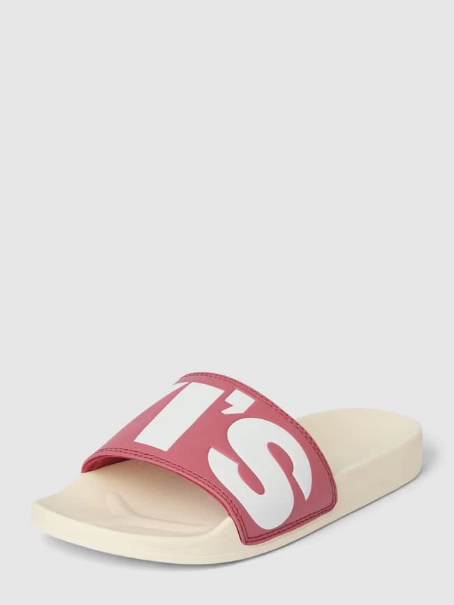 Levi’s® Acc. Slides Mit Label-Detail Modell 'JUNE' - Pink 3 Levi’s® Acc. Slides Mit Label-Detail Modell 'JUNE' - Pink